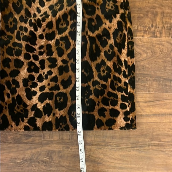 Talbots 100% Cotton Black and Brown Midi Dress, Sz. 12P - Picture 11 of 11